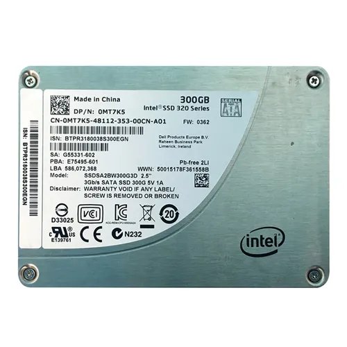 Dell MT7K5 | 300GB Multi-Level Cell SATA 3Gb/s Read Intensive 2.5-Inch Solid State Drive for PowerEdge Servers Refurbished - Dell refurbished available on Gotodirect