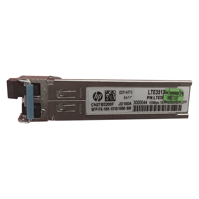 Buy HP JD100A | ProCurve X115 100Mb/s 100Base-BX10-U Single-Mode Fibre 1310nm-TX/1550nm-RX 20km LC Connector SFP Transceiver Module Refurbished - $385.00 HP JD100A | ProCurve X115 100Mb/s 100Base-BX10-U Single-Mode Fibre 1310nm-TX/1550nm-RX 20km LC Connector SFP Transceiver Module Refurbished - Hewlett-Packard (ou HP en abrégé) refurbished available on Gotodirect