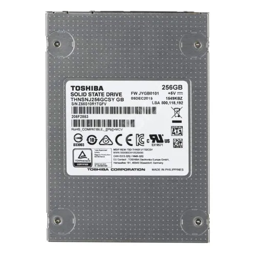 Toshiba THNSNJ256GCSY | HG6 Series 256GB Multi-Level Cell SATA 6Gb/s NAND Flash Hot-Pluggable 2.5-Inch Solid State Drive Refurbished - Toshiba refurbished available on Gotodirect