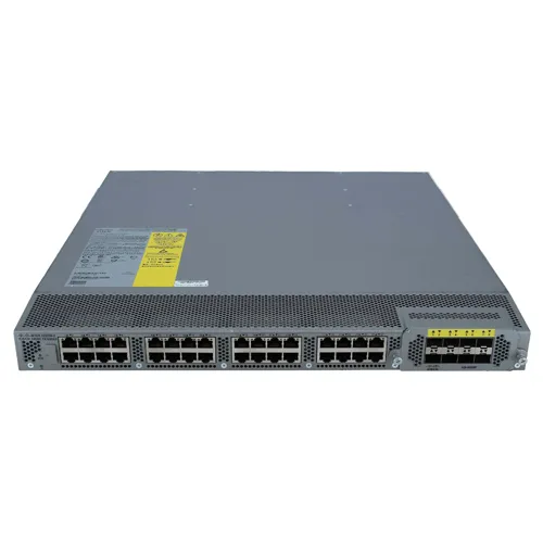 Cisco N2K-C2232TM-10GE | Nexus 2000 Series 2232TM 32 x Ports 10GBase-T + 8 x Ports SFP+ 10GbE 1U Rack-mountable Fabric Extender Refurbished - Cisco Systems Inc. refurbished available on Gotodirect
