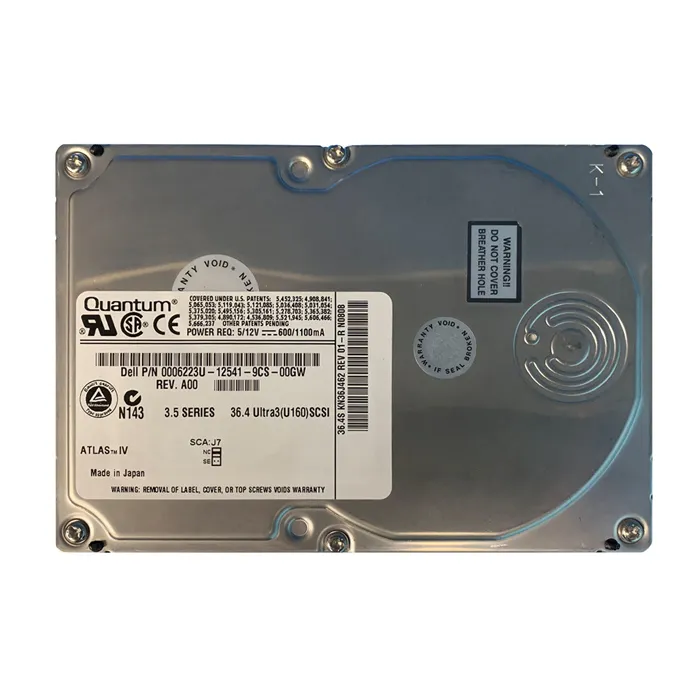 Dell 06223U | 36GB 7200RPM Ultra160 SCSI 80-Pin 1.6-Inch Hard Drive Refurbished - Dell refurbished available on Gotodirect