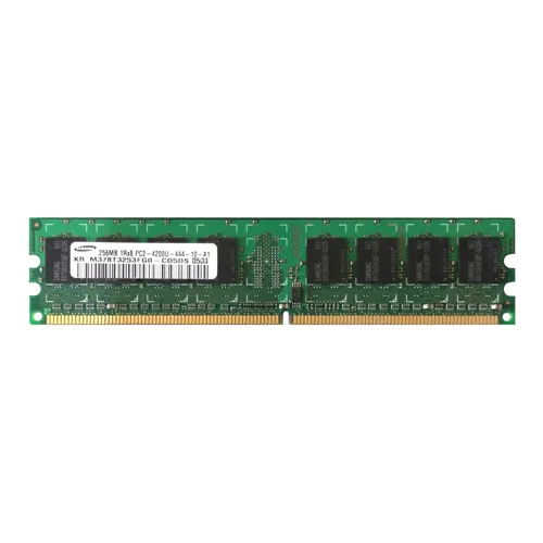 Samsung M378T3253FG0-CD5DS | 256MB DDR2-533MHz PC2-4200 Non-ECC Unbuffered UDIMM CL4 1Rx8 1.8V 240-Pin Memory Module Refurbished - Samsung refurbished available on Gotodirect