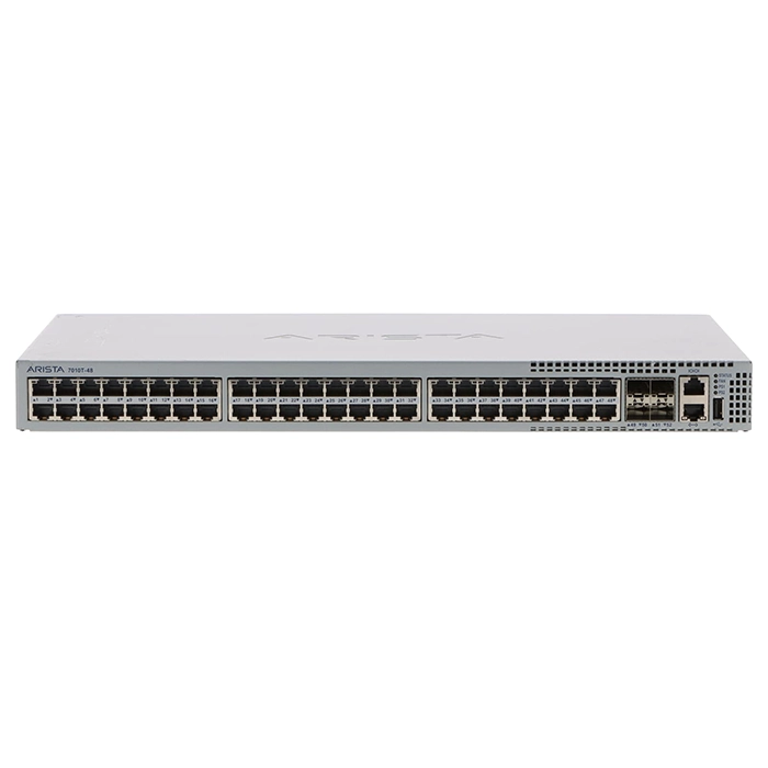 Arista DCS-7010T-48 | 7010T 48x RJ45 (10/100/1000) 4 x SFP+ (1/10GbE) Switch Refurbished - Arista Networks (as it's a well-known brand in the refurbished available on Gotodirect