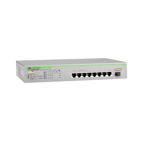Allied Telesis AT-GS900/8PS-30 | GS900 Series 8 x Ports 1000Base-T PoE Rack-mountable Layer 2 Unmanaged Gigabit Ethernet Network Switch Refurbished -  refurbished available on Gotodirect