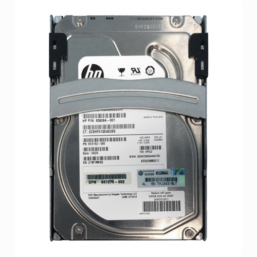 HP 647276-002 | 500GB 7200RPM SATA 6Gb/s LFF Hot-Swappable 3.5-inch Midline Hard Drive Refurbished - Hewlett-Packard (ou HP en abrégé) refurbished available on Gotodirect
