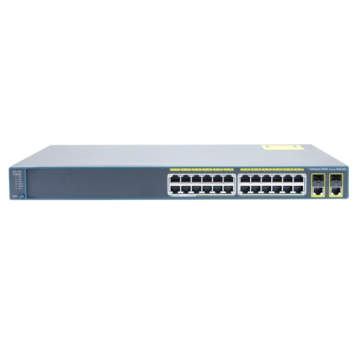 Buy Cisco WS-C2960-24PC-L | Catalyst 2960 Series 2960-24PC 24 x RJ-45 Ports PoE 10/100Base-TX + 2 x Dual-Personality SFP Uplinks Ports Layer 2 Managed Rack-Mountable Fast Ethernet Network Switch Refurbished - $952.03 Cisco WS-C2960-24PC-L | Catalyst 2960 Series 2960-24PC 24 x RJ-45 Ports PoE 10/100Base-TX + 2 x Dual-Personality SFP Uplinks Ports Layer 2 Managed Rack-Mountable Fast Ethernet Network Switch Refurbished - Cisco Systems Inc. refurbished available on Gotodirect