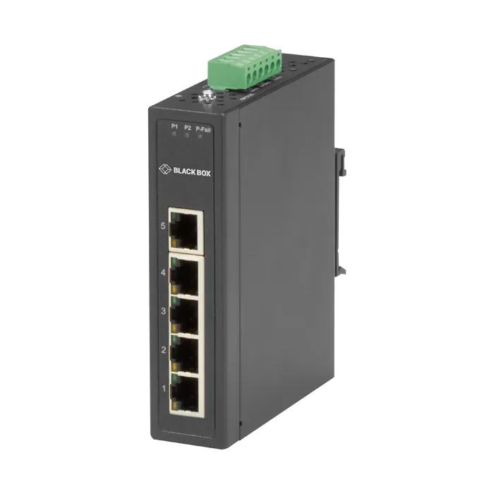 Black Box LBH3050A | LBH3000 Series 5 x Ports 10/100Base-T Layer 2 Temperature Switch Refurbished -  refurbished available on Gotodirect