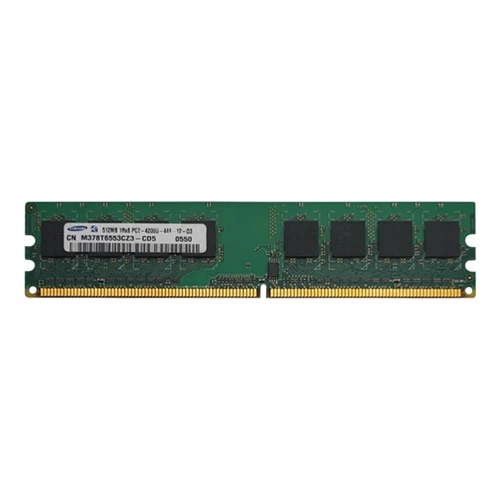 Samsung M378T6553CZ3-CD5 | 512MB DDR2-533MHz PC2-4200 Non-ECC Unbuffered UDIMM CL4 1Rx8 1.8V 240-Pin Memory Module Refurbished - Samsung refurbished available on Gotodirect