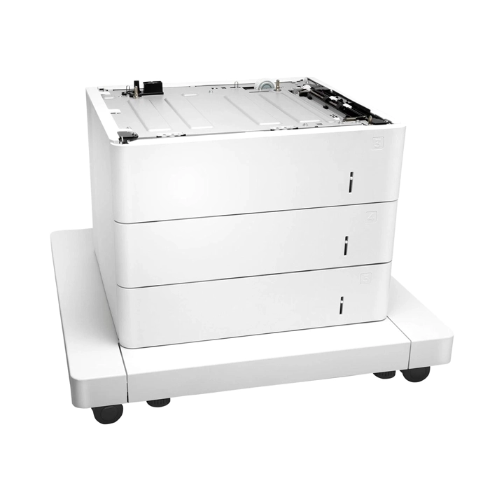 HP J8J93A | 3x550 Sheet Paper Feeder w/ Cabinet for LaserJet Ent M631 / M632 Series Refurbished - Hewlett-Packard (ou HP en abrégé) refurbished available on Gotodirect