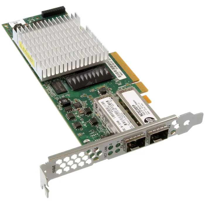 QLogic QLE3242CU | Dual-Ports SFP+ 10Gb/s 10 Gigabit Ethernet PCI Express 2.0 x8 Network Adapter Refurbished -  refurbished available on Gotodirect