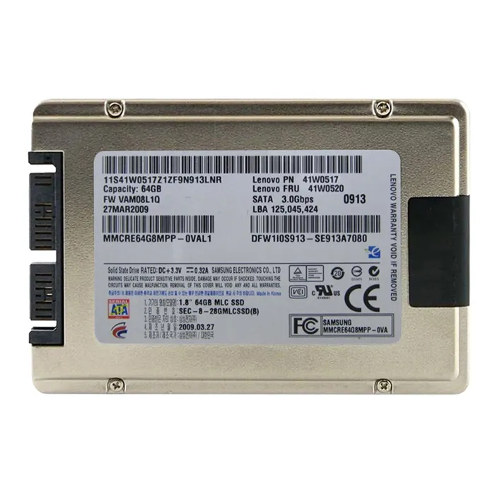 IBM 41W0517 | 64GB Multi-Level Cell SATA 3Gb/s 1.8-Inch Solid State Drive Refurbished -  refurbished available on Gotodirect
