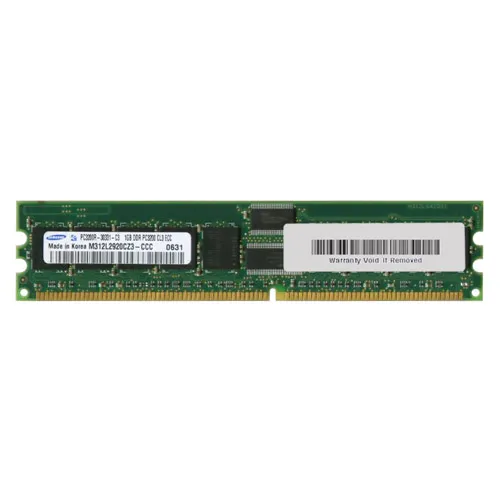 Samsung M312L2920CZ3-CCC | 1GB DDR-400MHz PC3200 ECC Registered RDIMM CL3 1Rx4 2.5V 184-Pin Memory Module Refurbished - Samsung refurbished available on Gotodirect