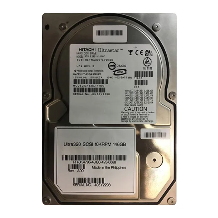 Dell K4796 | 146GB 10000RPM Ultra320 SCSI 80-Pin 3.5-Inch Hard Drive Refurbished - Dell refurbished available on Gotodirect