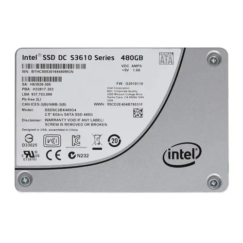 Intel SSDSC2BX480G401 | DC S3610 480GB Multi-Level Cell SATA 6Gb/s 2.5-Inch Solid State Drive Refurbished - Intel refurbished available on Gotodirect