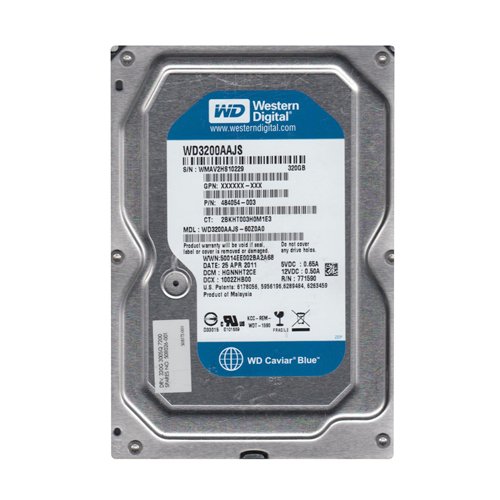 HP 508026-001 | 320GB 7200RPM SATA 3Gb/s NCQ LFF 3.5-inch Hard Drive Refurbished - Hewlett-Packard (ou HP en abrégé) refurbished available on Gotodirect