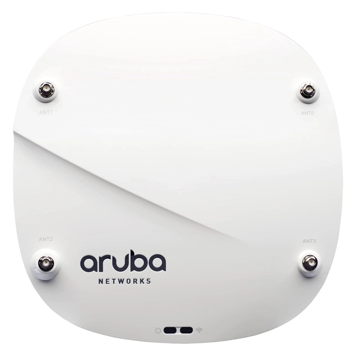 HP JW799A | Aruba 330 Series AP-334 IEEE 802.11ac 5GHz 1733Mbit/s 1 x Port PoE 5000Base-T + 1 x Port PoE GE 4 x External Dual-Band Antennas Wireless Access Point Refurbished - Hewlett-Packard (ou HP en abrégé) refurbished available on Gotodirect