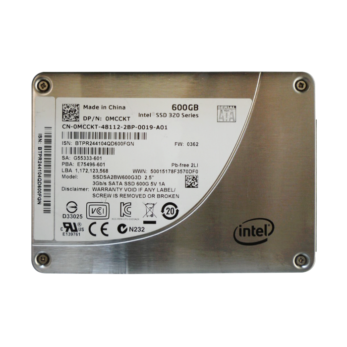 Dell 0MCCKT | 600GB Multi-Level Cell SATA 3Gb/s 2.5-Inch Solid State Drive Refurbished - Dell refurbished available on Gotodirect