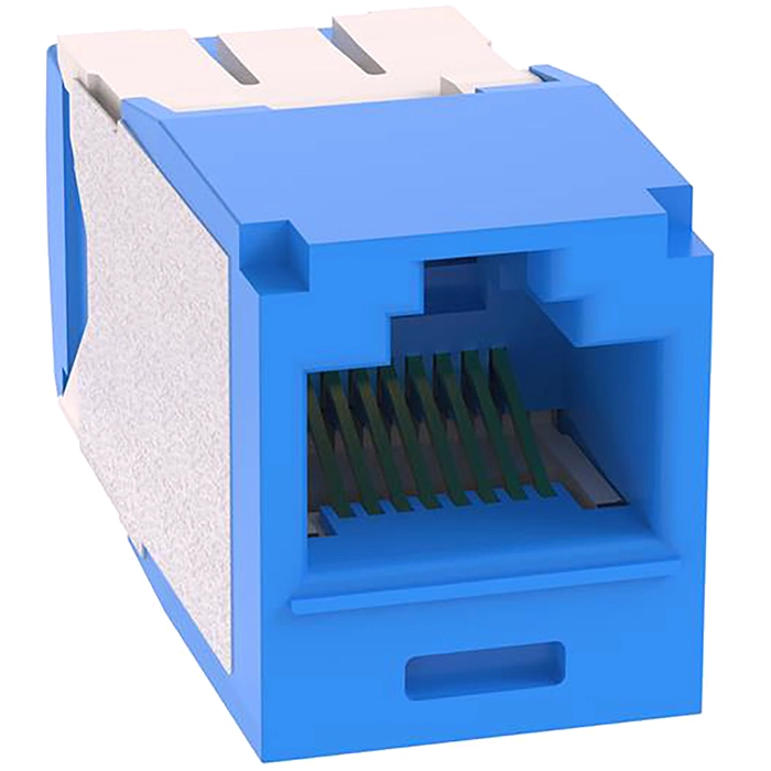 Panduit CJ6X88TGBU | Mini-Com TX6A 10Gig UTP RJ45 TG Jack Module Refurbished -  refurbished available on Gotodirect