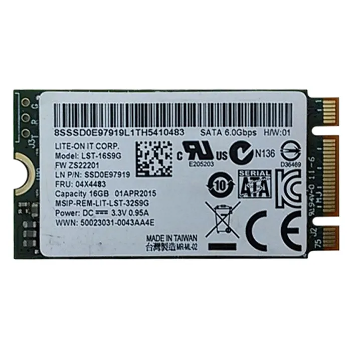 Buy Lite-On LST-16S9G | 16GB Multi-Level Cell SATA 6Gb/s M.2 2242 Solid State Drive Refurbished - $110.00 Lite-On LST-16S9G | 16GB Multi-Level Cell SATA 6Gb/s M.2 2242 Solid State Drive Refurbished - refurbished available on Gotodirect