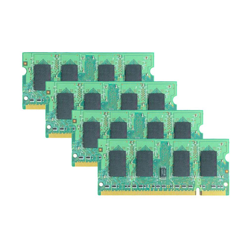 Dell 311-6388 | 16GB Kit (4x4GB) DDR2-667MHz PC2-5300 Non-ECC Unbuffered SODIMM CL5 2Rx8 1.8V 200-Pin Memory Refurbished - Dell refurbished available on Gotodirect