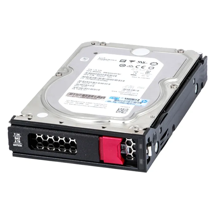 HP 847035-001 | 4TB 7200RPM SAS 12Gb/s Hot-Pluggable 512e 3.5-Inch Midline Hard Drive for G7 ProLiant Servers Refurbished - Hewlett-Packard (ou HP en abrégé) refurbished available on Gotodirect