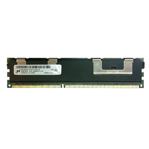 Micron MT36KSZF1G72PZ-1G4D1AF | 8GB DDR3-1333MHz PC3-10600 ECC Registered RDIMM CL9 2Rx4 1.35V 240-Pin Memory Module Refurbished -  refurbished available on Gotodirect