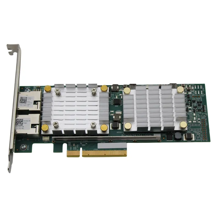 Dell W1GCR | Broadcom 57810S 2-Ports 10GBase-T PCI Express 2.0 x8 Converged Network Adapter Card Refurbished - Dell refurbished available on Gotodirect