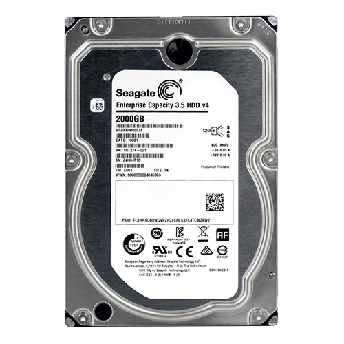 Seagate ST2000NM0034 | Enterprise Capacity V.4 2TB 7200RPM SAS 12Gb/s 128MB Cache (512e) 3.5-Inch Hard Drive Refurbished - Seagate refurbished available on Gotodirect