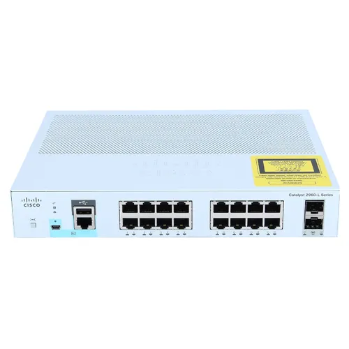 Buy Cisco WS-C2960L-16PS-LL | Catalyst 2960L Series 2960L-16PS 16 x PoE+ Ports 10/100/1000Base-T + 2 x SFP Ports Layer 2 Managed 1U Rack-Mountable Gigabit Ethernet Network Switch Refurbished - $375.37 Cisco WS-C2960L-16PS-LL | Catalyst 2960L Series 2960L-16PS 16 x PoE+ Ports 10/100/1000Base-T + 2 x SFP Ports Layer 2 Managed 1U Rack-Mountable Gigabit Ethernet Network Switch Refurbished - Cisco Systems Inc. refurbished available on Gotodirect