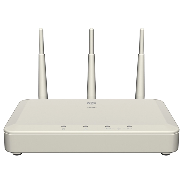 HP J9467A | ProCurve V-M200 IEEE 802.11n 5GHz 300Mbit/s 1 x Port PoE 1000Base-T 3 x External Antennas Wireless Access Point Refurbished - Hewlett-Packard (ou HP en abrégé) refurbished available on Gotodirect