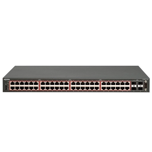 Avaya AL4500E14-E6 | Nortel 4548GT-PWR PoE 48 x Ports 10/100/1000Base-T + 4 x Shared SFP Layer 3 Managed Gigabit Ethernet Routing Network Switch Refurbished - Avaya refurbished available on Gotodirect