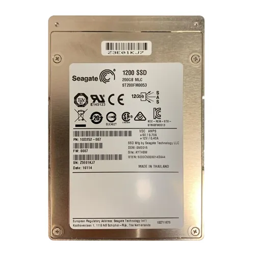 Seagate ST200FM0053 | 1200 Series 200GB Multi-Level-Cell SATA 3Gb/s (CE) 2.5-Inch Solid State Drive Refurbished - Seagate refurbished available on Gotodirect