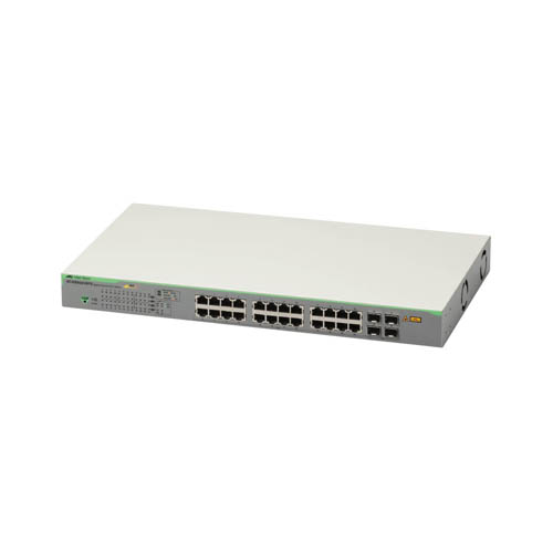 Allied Telesis AT-GS950/28PS-50 | GS950 AT-GS950/28PS 24 x Ports PoE+ 1000Base-T + 4 x Ports SFP Layer 2 Managed Rack-mountable Gigabit Ethernet Network Switch Refurbished -  refurbished available on Gotodirect