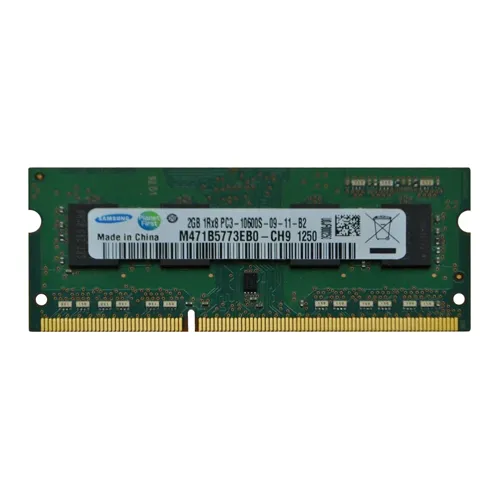 Samsung M471B5773EB0-CH9 | 2GB DDR3-1333MHz PC3-10600 Non-ECC Unbuffered SODIMM CL9 1Rx8 1.5V 204-Pin Memory Module Refurbished - Samsung refurbished available on Gotodirect