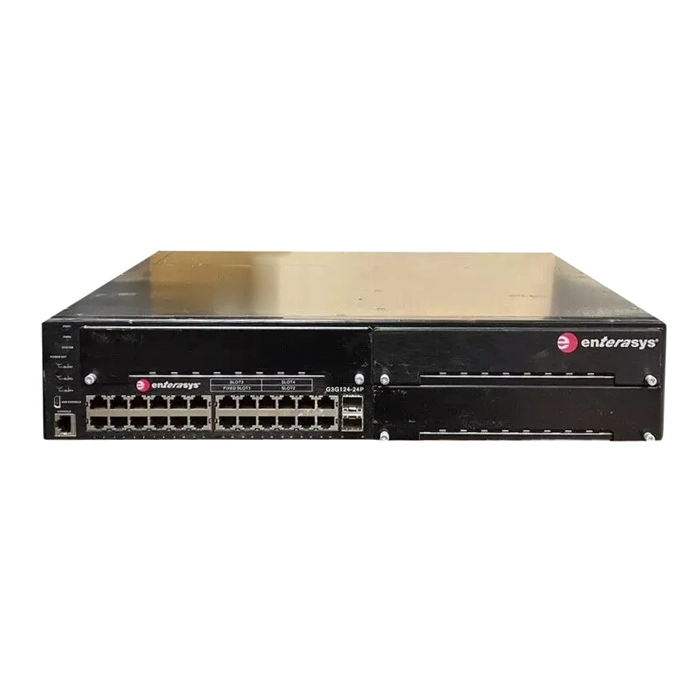 Enterasys G3G124-24P | G3 Series 24TX 24 x Ports PoE 100Base-TX + 2 x Ports Combo RJ-45/SFP + 3 x Expansion Slots Multi-Layer Managed 2U Rack-Mountable Ethernet Switch Refurbished -  refurbished available on Gotodirect
