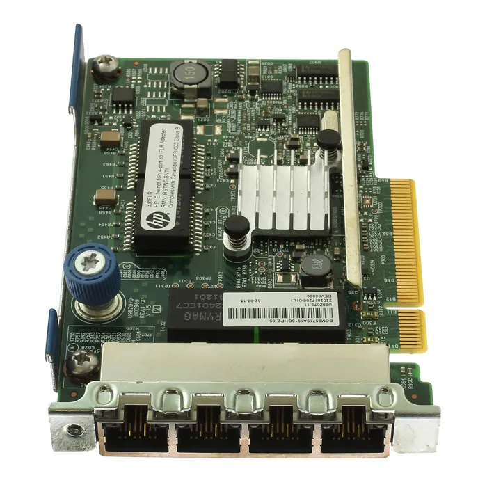 HP 331FLRV2 | 331FLR 4 x Ports 1GBase-T PCI-E 2.0 x4 GbE Server Adapter Refurbished - Hewlett-Packard (ou HP en abrégé) refurbished available on Gotodirect