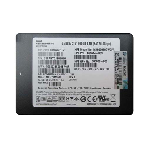 Buy HP MK000960GWCFA | 960GB SATA 6Gb/s Hot-Pluggable Mixed Use 3.5-Inch Hybrid Solid State Drive for ProLiant Servers Refurbished - $443.87 HP MK000960GWCFA | 960GB SATA 6Gb/s Hot-Pluggable Mixed Use 3.5-Inch Hybrid Solid State Drive for ProLiant Servers Refurbished - Hewlett-Packard (ou HP en abrégé) refurbished available on Gotodirect