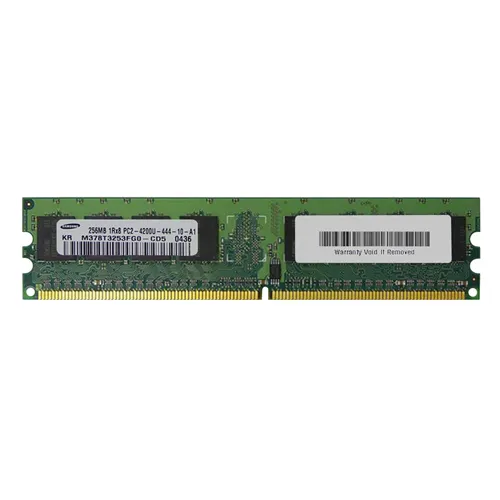 Samsung M378T3253FG0-CD5 | 256MB DDR2-533MHz PC2-4200 Non-ECC Unbuffered UDIMM CL4 1Rx8 1.8V 240-Pin Memory Module Refurbished - Samsung refurbished available on Gotodirect