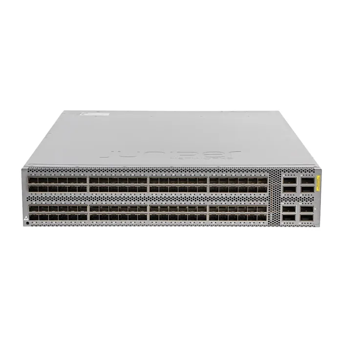 Juniper QFX5100-96S-DC-AFO | QFX5100 Series 96 x Ports 1GbE SFP + 8 x Ports 40GbE QSFP+ 2U Rack-mountable Layer 3 Managed Front-to-Back Airflow Gigabit Ethernet Network Switch Refurbished -  refurbished available on Gotodirect