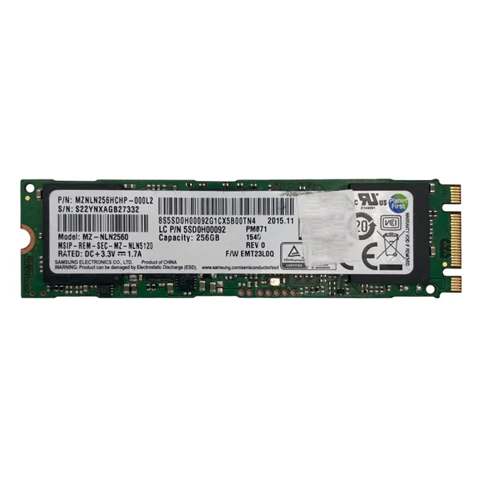 Lenovo 5SD0H00092 | 256GB Triple-Level Cell SATA 6Gb/s M.2 2280 Solid State Drive for IdeaPad 15ACZ Refurbished - Lenovo refurbished available on Gotodirect