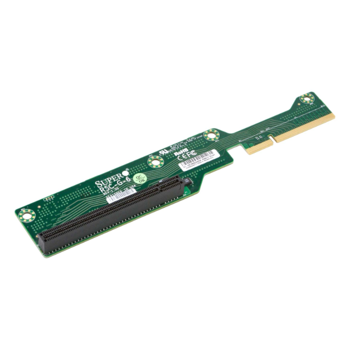 Supermicro RSC-G-6 | LHS PCIe x16 1U Passive Riser Card for SuperServer 1028GQ-TR Refurbished -  refurbished available on Gotodirect