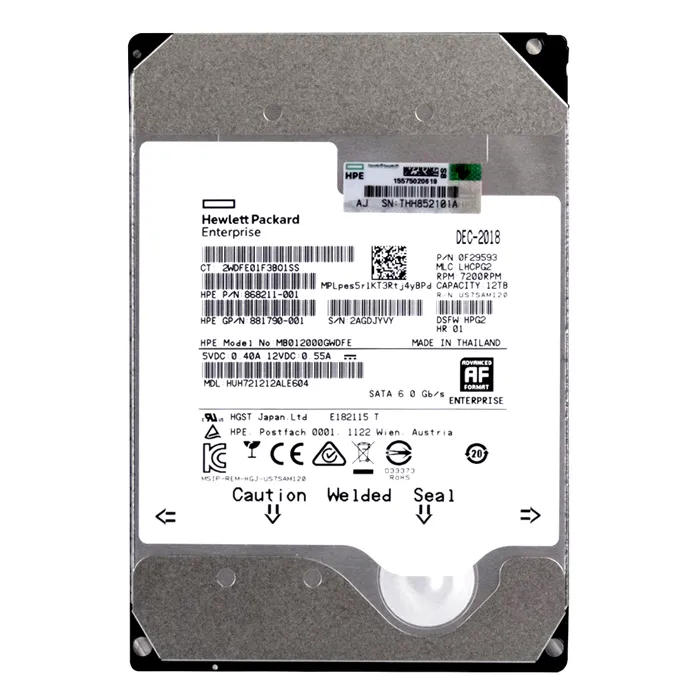 Buy HGST HUH721212ALE604 | Ultrastar DC HC520 Series 12TB 7200RPM SATA 6Gb/s 256MB Cache (SE) 3.5-Inch Hard Drive Refurbished - $510.00 HGST HUH721212ALE604 | Ultrastar DC HC520 Series 12TB 7200RPM SATA 6Gb/s 256MB Cache (SE) 3.5-Inch Hard Drive Refurbished - HGST (a subsidiary of Western Digital) refurbished available on Gotodirect