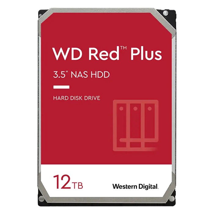 Western Digital WD120EFGX | Red Plus 12TB 7200RPM SATA 6Gb/s 512MB Cache 3.5-Inch NAS Internal Hard Drive Refurbished - Western Digital refurbished available on Gotodirect