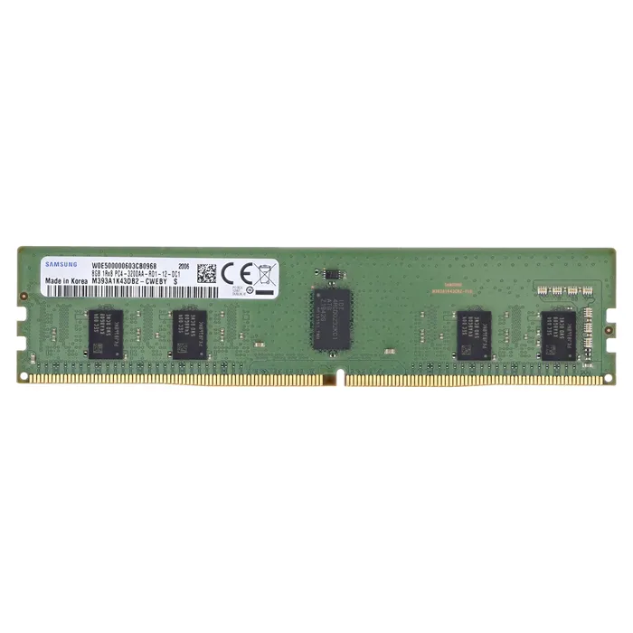 Samsung M393A1K43DB2-CWEBY | 8GB DDR4-3200MHz PC4-25600 ECC Registered RDIMM CL22 1Rx8 1.2V 288-Pin Memory Module Refurbished - Samsung refurbished available on Gotodirect