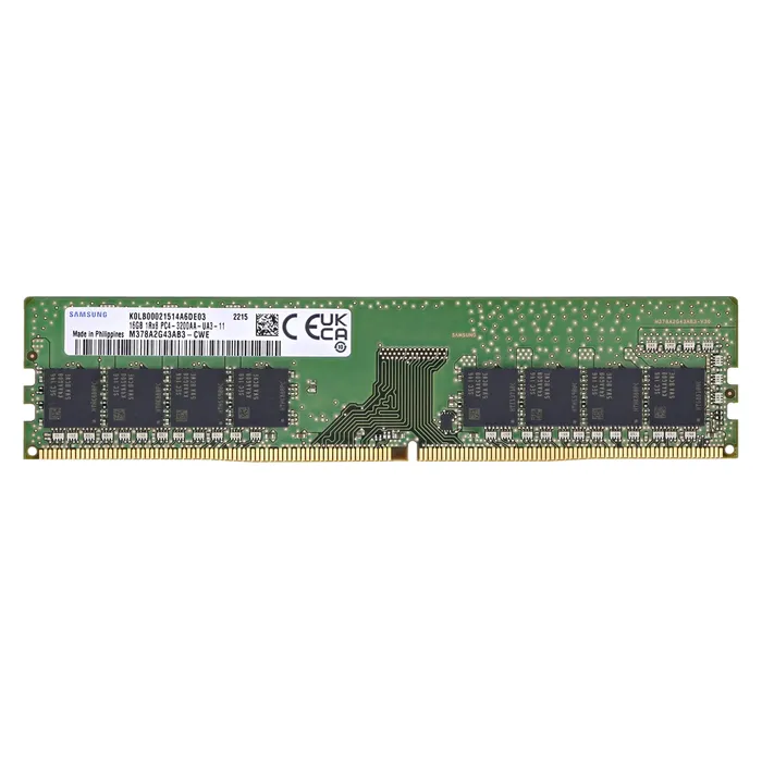 Samsung M378A2G43AB3-CWE | 16GB DDR4-3200MHz PC4-25600 Non-ECC Unbuffered UDIMM CL22 1Rx8 1.2V 288-Pin Memory Module Refurbished - Samsung refurbished available on Gotodirect