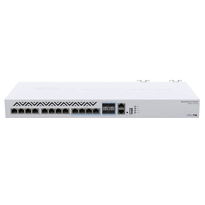 Mikrotik CRS312-4C+8XG-RM | 12-Ports (8x 10GbE and 4x 10GbE SFP Ports) Cloud Router Switch Refurbished - MikroTik refurbished available on Gotodirect