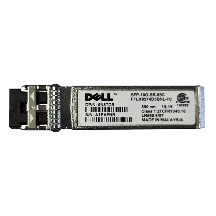 Dell SFP-10G-SR-85C | 10Gb/s 10GBase-SR SW Multi-mode Fibre 850nm 300m Duplex LC Connector SFP+ Transceiver Module Refurbished - Dell refurbished available on Gotodirect