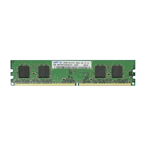 Samsung M378T3354CZ3-CD5 | 256MB DDR2-533MHz PC2-4200 Non-ECC Unbuffered UDIMM CL4 1Rx16 1.8V 240-Pin Memory Module Refurbished - Samsung refurbished available on Gotodirect