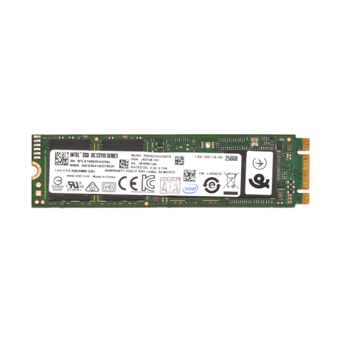 Intel SSDSCKKI256G801 | DC S3110 256GB Triple-Level Cell SATA 6Gb/s M.2 2280 Solid State Drive Refurbished - Intel refurbished available on Gotodirect