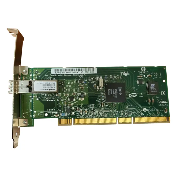 Intel A91622-002 | PRO/1000 MF Single-Port LC 1Gb/s 1000Base-SX Gigabit Ethernet PCI-X Server Network Adapter Refurbished - Intel refurbished available on Gotodirect